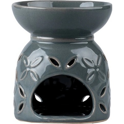 Aroma lampa keramická 95 x 110 mm sivá