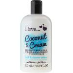I Love Cosmetics Coconut & Cream душ гел с балончета за жени 500 мл