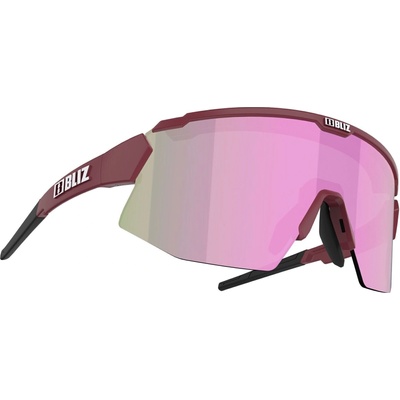 Bliz Breeze Small 52212-44 Matt Burgundy/Brown w Rose Multi plus Spare lens Pink Спортни очила (52212-44)