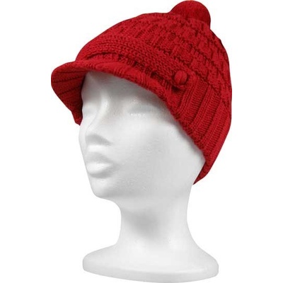 Voxx SOUL dětská pletená čepice červená