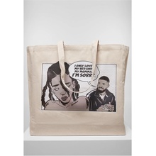 Sorry Oversize Canvas Tote Bag