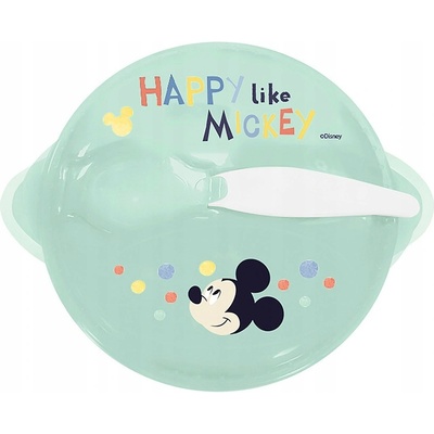 Stor miska na svačinu s přísavkou 290 ml 10m+ Mickey