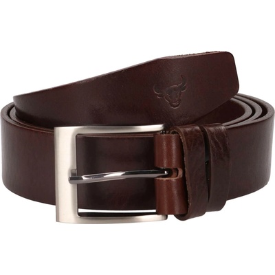 Pánský kožený opasek Belt Toro Tommy tmavě hnědá