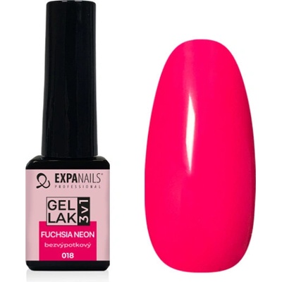 Expa Nails Gél lak 3v1 5ml Fuchsia neon