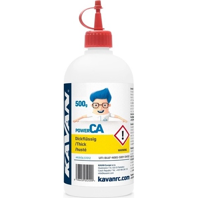 KAVAN Power CA husté sekundové lepidlo 500 g