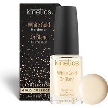 Kinetics WHITE GOLD spevňovač nechtu 15 ml