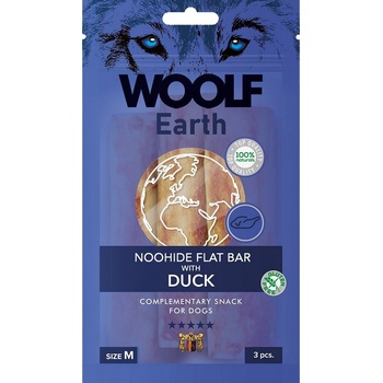 WOOLF Earth NOOHIDE M Sticks with Duck 90 g