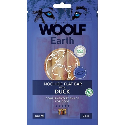 WOOLF Earth NOOHIDE M Sticks with Duck 90 g
