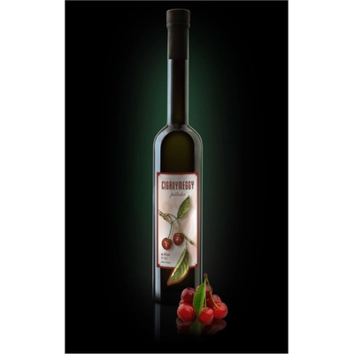 Szicsek Prémium pálinka z Čerešne Vtáčej 44% 0,5 l (čistá fľaša)