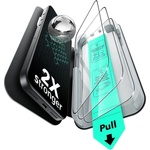 ESR Протектор за iPhone 17 Air - ESR - Tempered Glass UltraFit (3 броя) - Черен