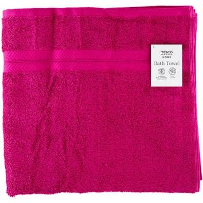 Tesco Home rasberry osuška 70 x 127 cm