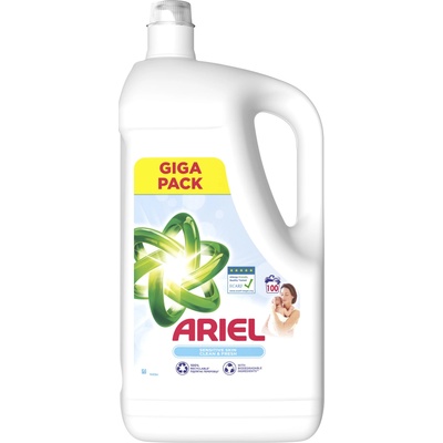 Ariel Sensitive gel 5 l 100 PD – Zboží Mobilmania