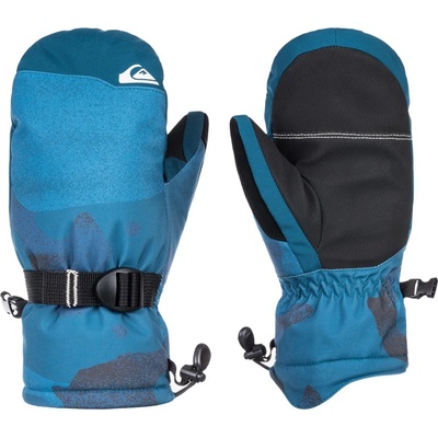 Quiksilver Mission Youth Mitt spray camo majolica blue Jr 23/24 – Zboží Dáma