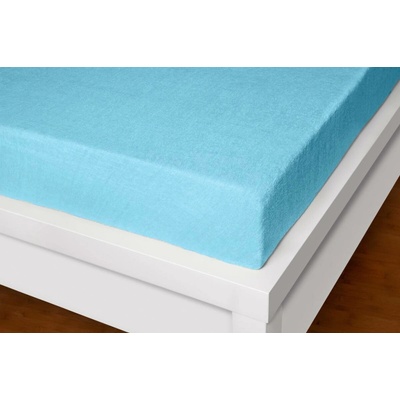 Xhouse Prostěradlo froté světle modré Exclusive 190g/m2 90x200