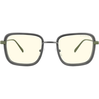 GUNNAR Геймърски очила GUNNAR Fallout Vault 33, Синя светлина, Clear лещи, Квадратни, Унисекс - FAL-05509 (FAL-05509)