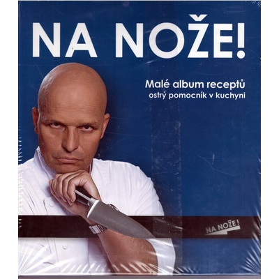 Na nože! Malé album receptů - modrý - Ostrý pomocník v kuchyni