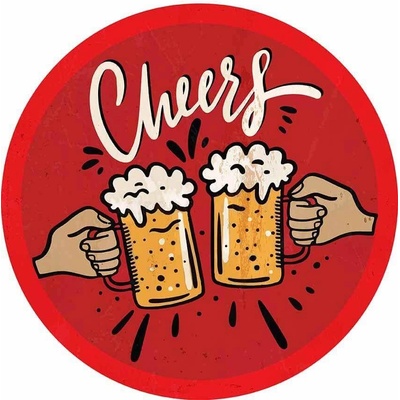 Ceduľa Cheers Beer