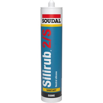 Soudal Silirub 2/S 600 ml transparentná