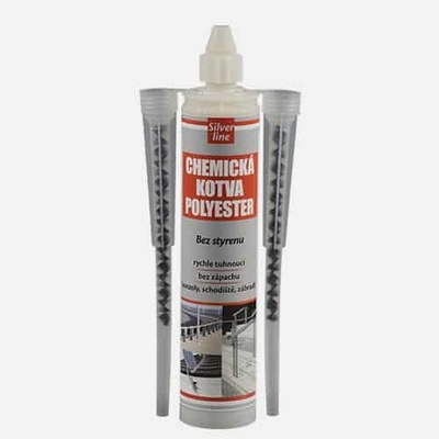 Chemická kotva Polyester bez styrenu 300 ml Silver line