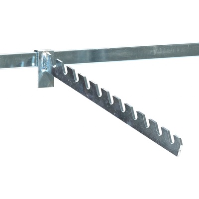 AJ Produkty Rameno pro zavěšení šatních ramínek 11 zářezů 300 mm