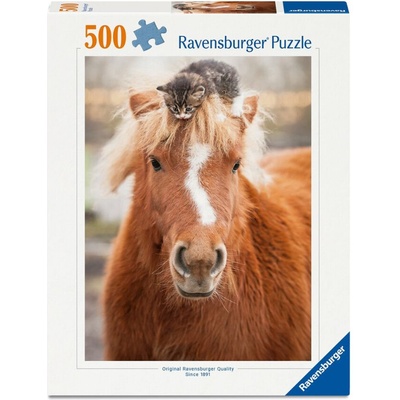 Ravensburger Poník a koťátko 500 dielov