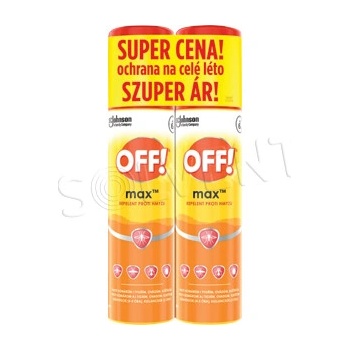 Off! Max spray 2 x 100 ml