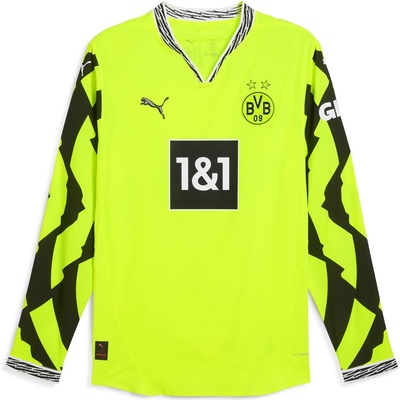 PUMA Футболна фланелка Puma Borussia Dortmund Anniversary Long Sleeve Home Shirt Adults - Yellow/Black