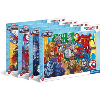 Clementoni Rámové Superhero 15 dielov