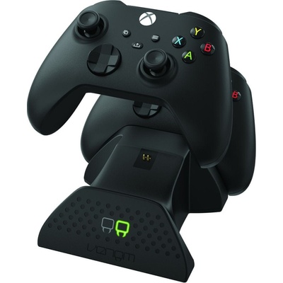 VENOM VS2881 Xbox Series S/X & One Black Twin Docking Station + 2 baterie – Zboží Živě