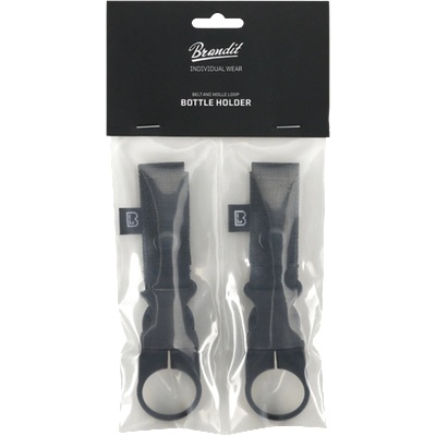 Brandit държач за бутилки Molle, 2 броя, черен (8080-2)