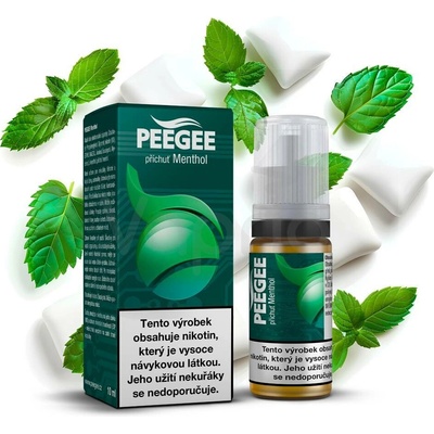 PEEGEE Mentol 10 ml 6 mg