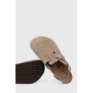 Birkenstock Велурени чехли Tokio