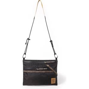 Topo Designs Чанта за рамо Topo designs Mountain Accessory Shoulder Bag - Black / Neutral - размер One Size (510-7290-0211)