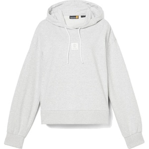 Timberland Дамски суичър Timberland Women's Stack Logo Loop Back Hoodie - Light Grey Melange (117-3171-0314)
