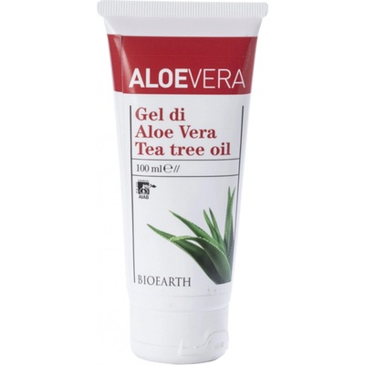 Bioearth Gel z aloe vera s organickým tea tree 100 ml