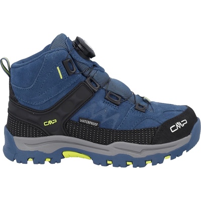 CMP Детски туристически обувки CMP Kid's Kiruna Mid Fitgo Trekking Shoes WP Walking boots - Infinity / Acido - размер 39 (EU) (702-3743-0522)