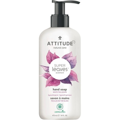Attitude Super Leaves Čajové listy přírodní tekuté mýdlo s detoxikačním účinkem 473 ml