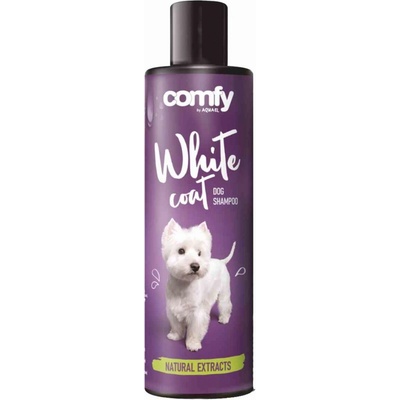 Comfy White Coat Dog šampón pre svetlosrstých psov 250 ml