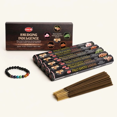 Hem Smudging Indulgence masala vonné tyčinky dárková sada 5 x 45 g