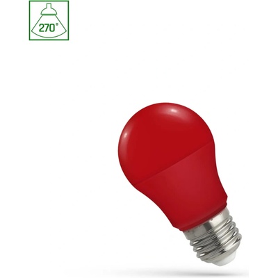 Spectrum LED A50 E-27 230V 4.9W RED SPECTRUM ČERVENÁ