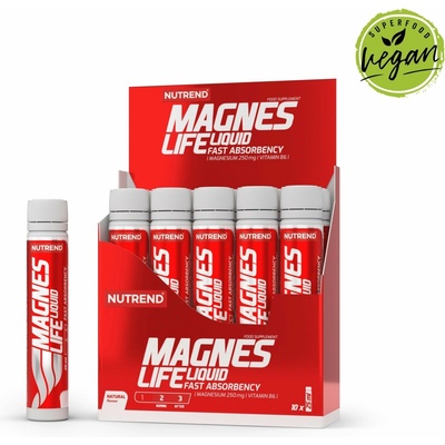 Nutrend MagnesLife Liquid bez príchutě 10 x 25 ml