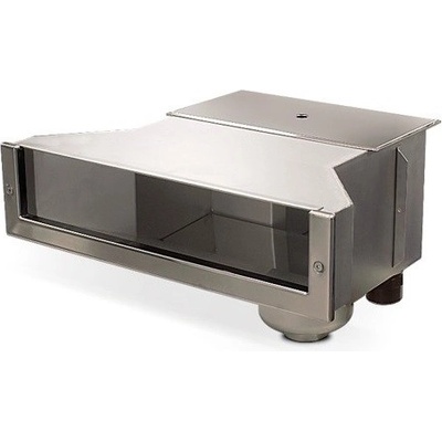 Astralpool Skimmer Slim High Level z nerezovej ocele, šírka rámčeka 50 cm, pre fóliové, prefabrikované a betónové bazény