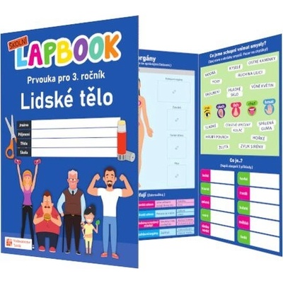 Školní lapbook - Lidské tělo - pro 3. ročník ZŠ
