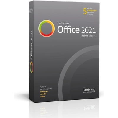 SoftMaker Софтуер SoftMaker Office Professional 2021, 1/5 потребители, български, за Windows