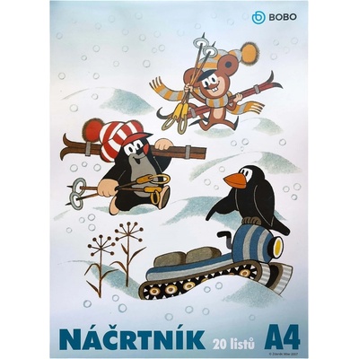 BOBO Krtek Скицник 20 A4 100 g (19493)
