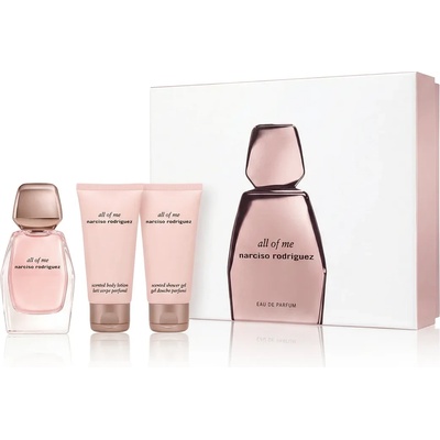 Narciso Rodriguez All Of Me Подаръчен комплект EDP 50 ml + лосион за тяло 50 ml + душ гел 50 ml опция White Cover with Bottle