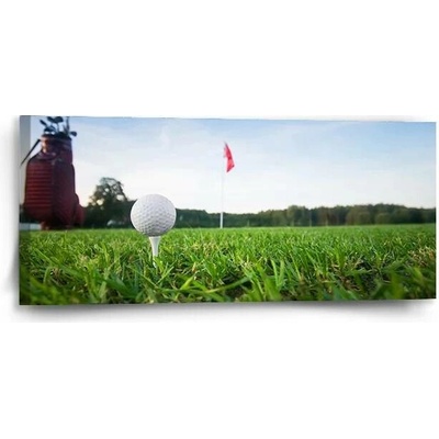 Sablio Obraz Golf - 110x50 cm