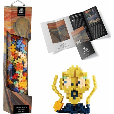 Plus-Plus Blocks Inspired Edvard Munch
