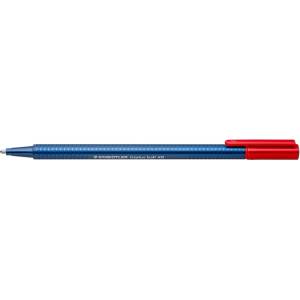 STAEDTLER химикалка Triplus с капачка XB червена (437 XB-2)