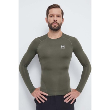 Under Armour Блуза с дълги ръкави за трениране Under Armour в зелено с изчистен дизайн (1361524)